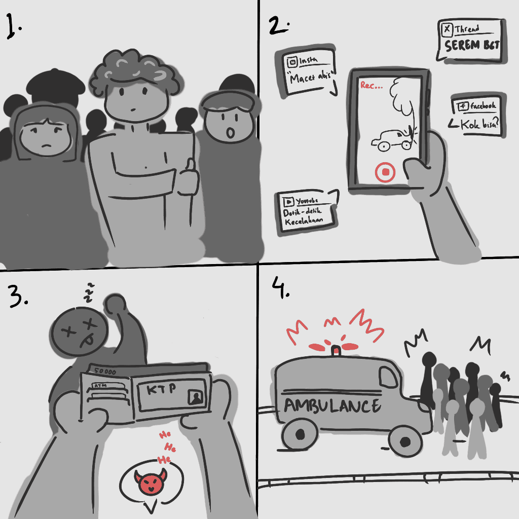 Illustrasi Hal Yang Harus Dihindari